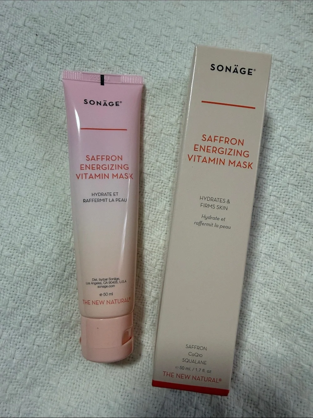 Saffron Energizing Vitamin Mask - Pink